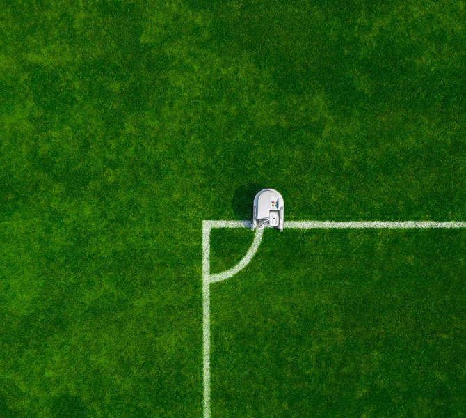 TinyLineMarker sport soccer field corner compressed